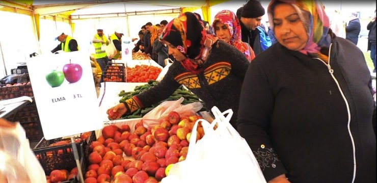 Kentin 12 noktasına tanzim satış merkezi kuruldu