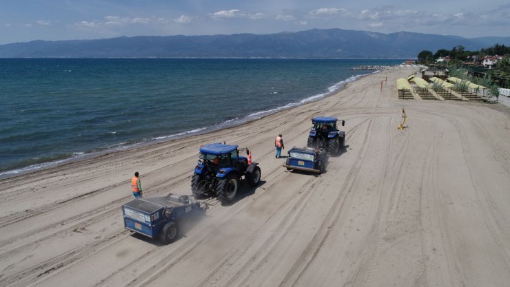 Balıkesir’in mavi bayraklı plajları yaza hazırlanıyor