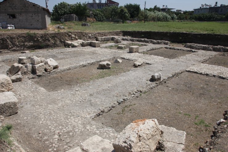 Antakya Hipodromunda mozaik parçası bulundu