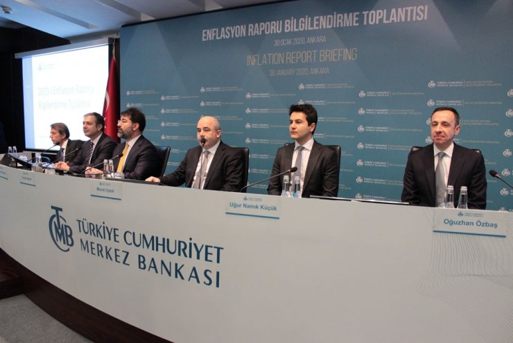 Merkez Bankası, enflasyonun 2020 yılı sonu ve 2021 yılı sonu rakamlarını değiştirmedi