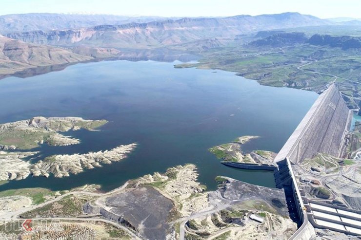 Ilısu Barajı’nda su seviyesi 93 metreye ulaştı