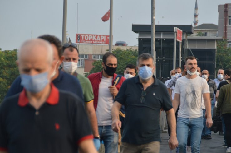 İstanbullular güne maske ile uyandı