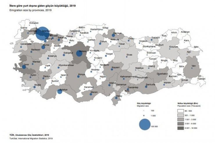 Yurt dışından Samsun’a 11 bin 379 kişi göç etti