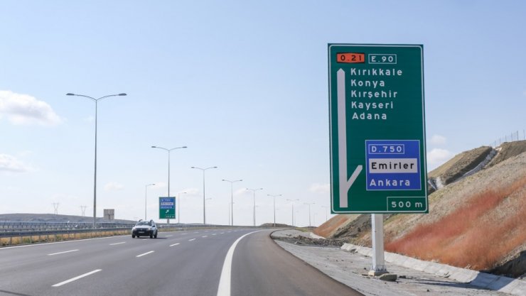 Ankara-Niğde Otoyolu 4 Eylül Cuma günü hizmete açılıyor