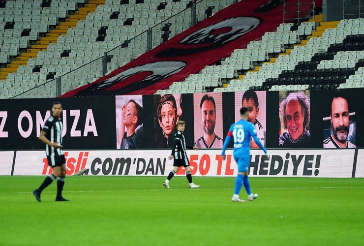 Vodafone Park’ta 1200 taraftar!