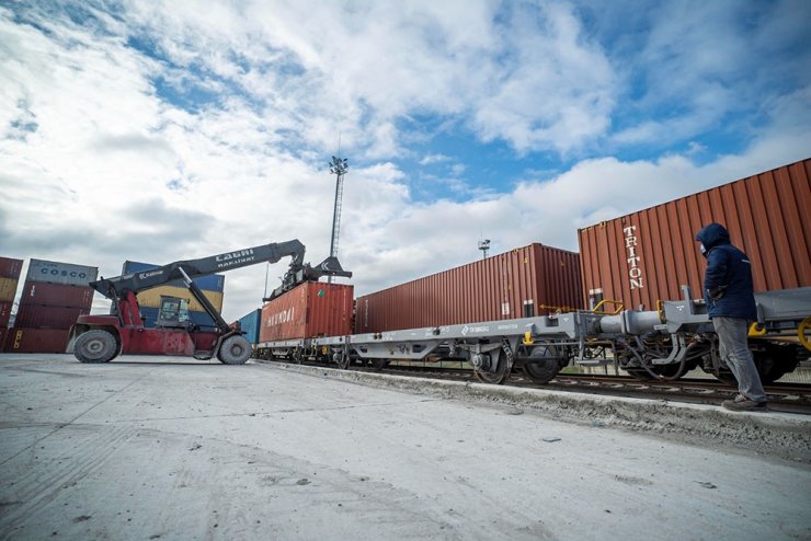 Türkiye’den Çin’e gidecek ikinci ihracat yük treni de yola çıktı