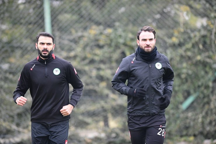 Konyaspor, Kayserispor maçı hazırlıklarına başladı