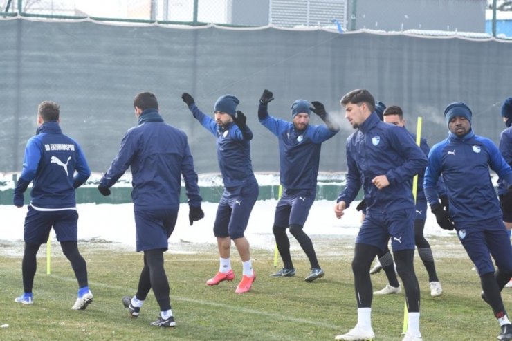 BB Erzurumspor, Yeni Malatyaspor maçı hazırlıklarını sürdürdü