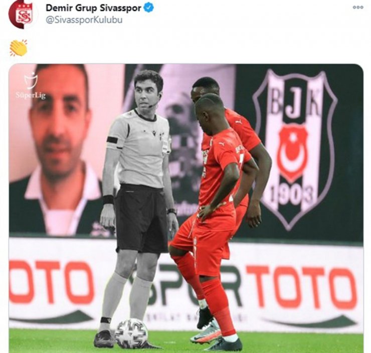 Sivasspor hakemi kararttı!