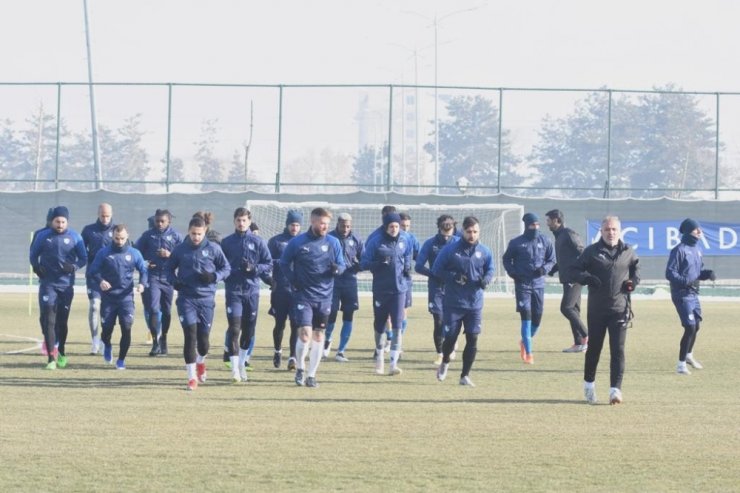 BB Erzurumspor, Gaziantep FK hazırlıklarını sürdürdü