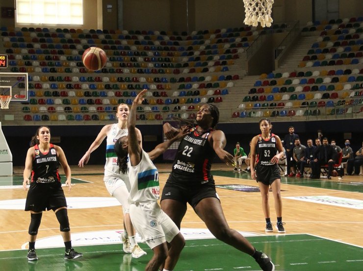 Kadınlar Basketbol Süper Ligi: İzmit Belediyespor: 84 - Bellona Kayseri Basket:72