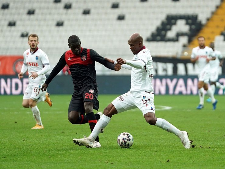 Süper Lig: Fatih Karagümrük: 1 - Trabzonspor: 2 (Maç sonucu)