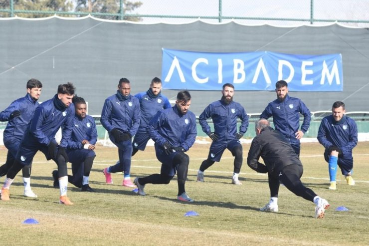 BB Erzurumspor’da Medipol Başakşehir maçı hazırlıkları