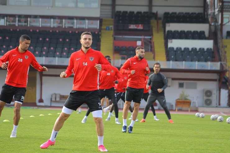 Hatayspor, Gençlerbirliği maçının hazırlıklarını tamamladı